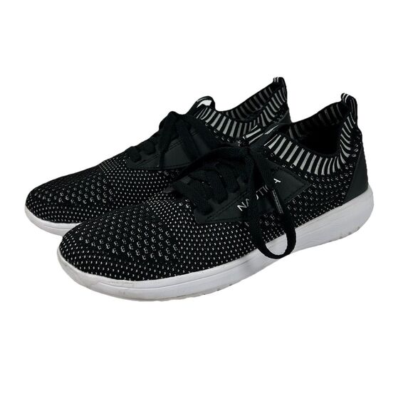 Nautica Shoes - Nautica Nori Slip-On Shoes 8.5 Black Grey Casual Light Weight Sneakers Athletic